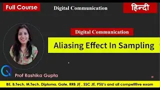 #08 Aliasing Effect On Sampling (Hindi)