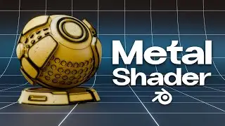 Realistic Metal Shader in Blender 4.5 - Easy Tutorial
