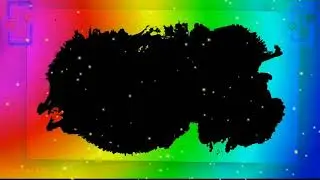 New black creen ink drop photo slideshow