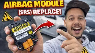 How to Replace air Bag Module SRS on 2020 Toyota Yaris