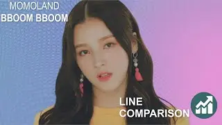 MOMOLAND - Bboom Bboom (OT9 vs OT6) Line Comparison