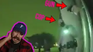 cop DODGES BULLET and takes out suspect - intense police breakdown