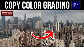 How To Copy Color Grading In Premiere Pro
