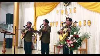 PISTA VAMOS A ALABAR  !!!  homenaje  a  Trio   Heraldos  de Jesús huacho   Perú.