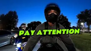 Motorcycle Riding with a Migraine Headache.