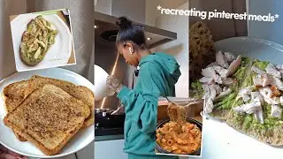 recreating pinterest meals (again) *breakfast, lunch + dinner*