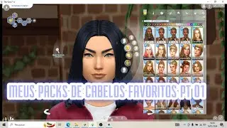 MOSTRANDO MEUS PACKS DE CABELOS FAVORITOS PT 01