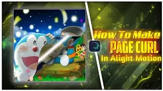 How To Use Page Curl Effect In Alight Motion | Page Curl Effect Tutorial | Sudip Editz
