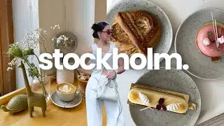 stockholm vlog 🇸🇪🍰✨ | aesthetic cafes, day trip to artipelag, best food spots, exploring the city
