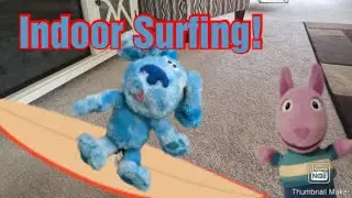 Blue's Clues Blue and Friends Plush Adventures: Indoor Surfing! 🏄‍♂️ 🌊