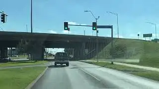 Dashcam driving Midwest City OK
