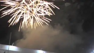 Бендеры Приднестровье новогодний салют 1 января 2015 год в 1 час ночи