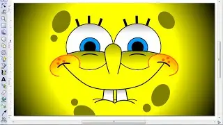 How to Draw Spongebob wallpaper in Inkscape (part 1)
