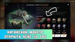 Китайский монстр - Открыть кейс 114 SP2 #wotblitz #usmanoff #tank