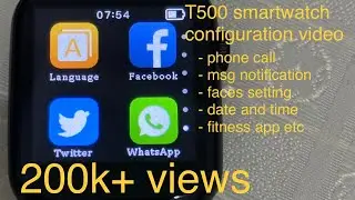 Hryfine smartwatch series 6 - full version #smartwatch #t500 #hryfine