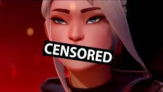 Jett with unnecessary censorship on Valorant