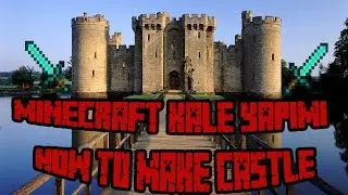 Minecraft Kale Yapımı Part 1 -Duvarları yaptık