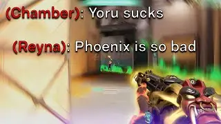 Destroying Players in Ranked with Buffed Agents | Valorant Montage #1 | Phoenix and Yoru Buffs!