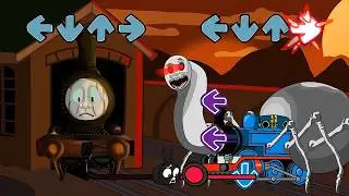 FNF Big Engine Brawl VS MY CURSED Thomas (Puffball) - Friday Night Funkin'