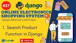 Search Product Function | Django Search Function | Python Django Project | Python Django Tutorial