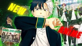 WIND BREAKER NEW ANIME 😳 || BEST ANIME  OF 2024 || #windbreaker #animereview #animerecommendations