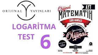 AYT MATHEMATICS QUESTION BANK LOGARITHM TEST 6 (MUSTAFA ERCAN)