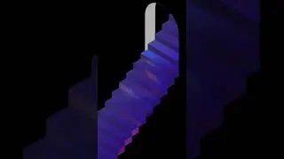 🔄 Looping Staircase Effect! 🎥 #framer #spline #webdesign #design