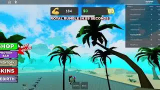 Я становлюсь качком!Roblox