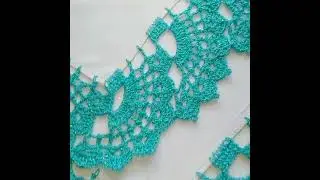 Abanicos de Pavo real #ideastejer #mayita #crochet #tejercrochet #puntilla #puntillasmayita