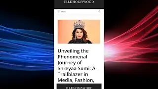 Exclusively featured in Elle Hollywood my cover story🔗✨