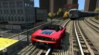 GTA IV Ferrari F430 Scuderia Spyder Crash Testing
