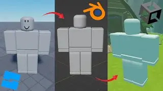 How to make and import ROBLOX Models into UNITY!  | #tutorials 01
