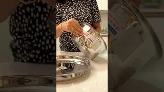 Easy Trick to Remove Stubborn Stickers from New Cookware #simplifyyourspace #shorts