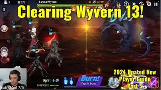 Epic Seven - Clearing Wyvern 13!  - 2024 Updated New Player Guide Part 5
