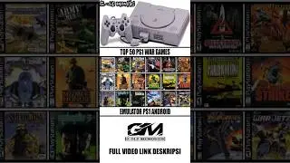 Best War Games For PS1 | Best PS1 Games | Emulator PS1 Android
