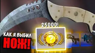КАК Я ВЫБИЛ НОЖ В КС ГО ЗА 25000 РУБЛЕЙ!
