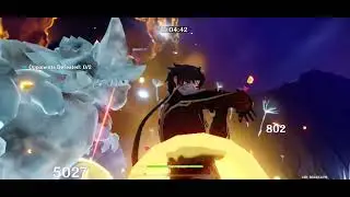 Genshin Impact Co-op - Grinding Domain of Blessing: Unyielding with Lightning 003