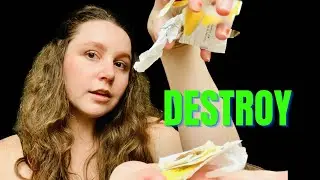 Destroying things ASMR Very Aggressive