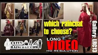 Raincoat and Headsacarf