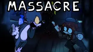 FNF Massacre but 1945 Tom and Horror Tale Gf sings it (Cover) [Mistful Crimson Morning]