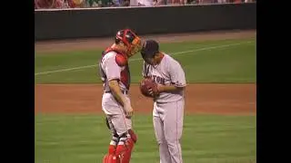 2008 field level Red Sox footage