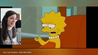 DOPPIAGGIO ITA/ Ho Doppiato LISA SIMPSON 🥰💛🥹