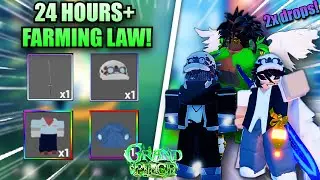 [GPO]  SPENDING 24 HOURS+ FARMING LAW WITH 2X DROPS!!!