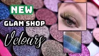 Glam Shop NEW Velours! Swatch Party and Try On ♥