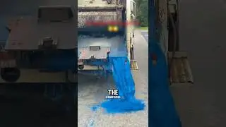 That's why you should never throw paint in the regular trash 😨