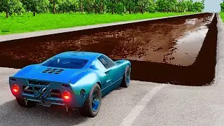 High Speed Driving on Chocolate Syrup - BeamNG.drive