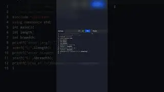 C Program To Find Area And Perimeter of Rectangle 