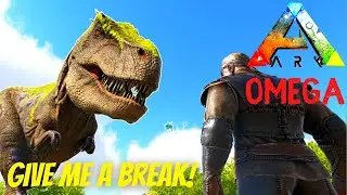 These Dinosaurs Won't Leave Me Alone! | ARK: Omega [Lost Island DLC E10]