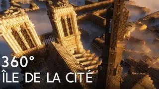 Île de la Cité 360° | Minecraft Build The Earth