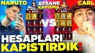 NARUTOYLA HESAPLARIMIZI KAPIŞTIRDIK! ( NARUTO VS CARL! 😲 ) - PUBG Mobile